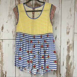 Matilda Jean Sleeveless Blouse. Size Medium In excellent condition!